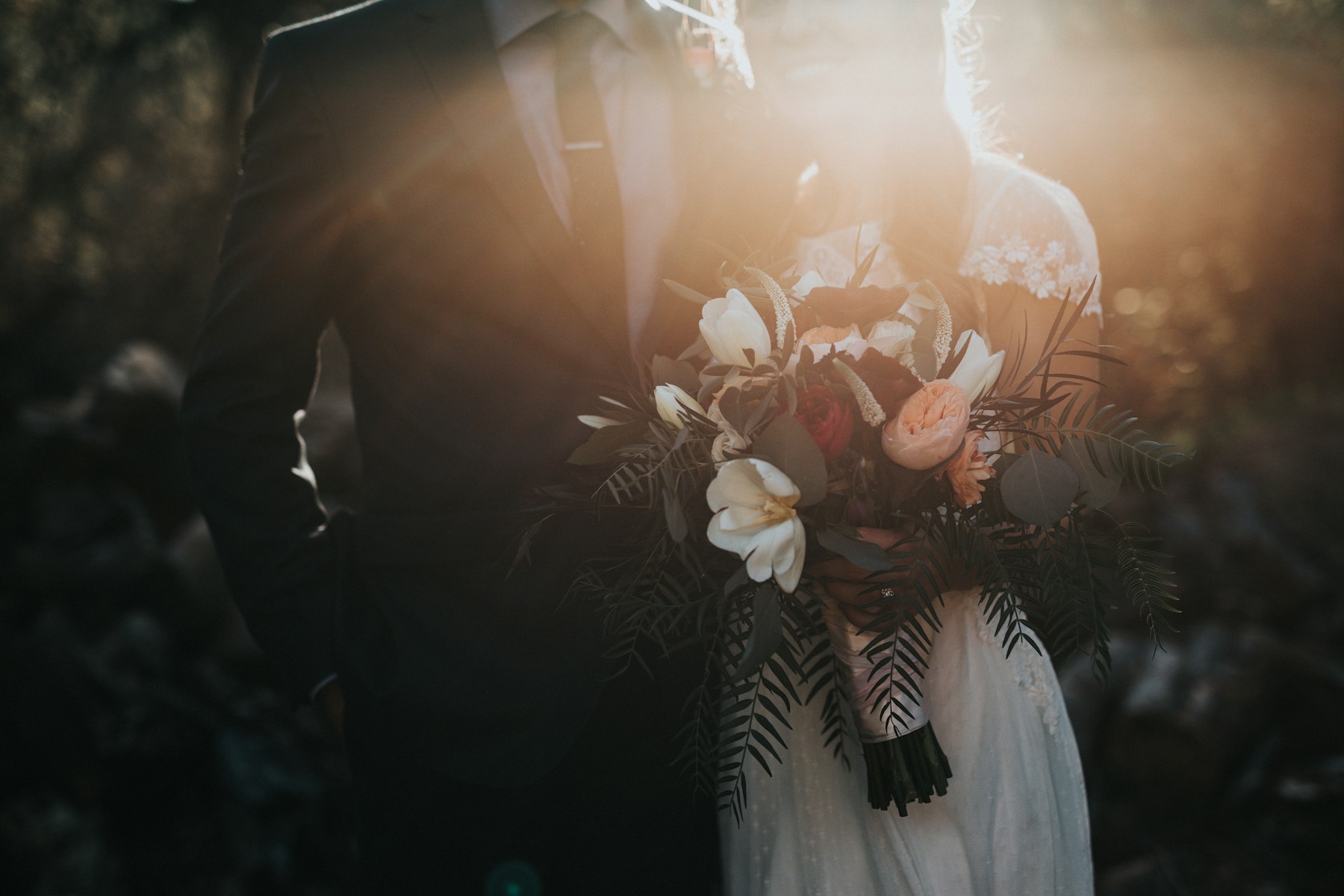 Celebración de una boda destino al aire libre